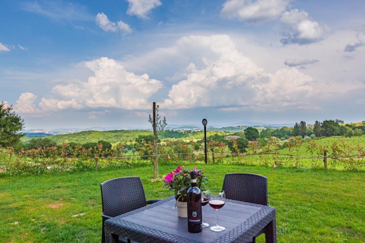 Agriturismo Palazzo Bandino - Wine Cellar, On Reservation Restaurant And Spa เคียนเชียโนแตร์เม ภายนอก รูปภาพ
