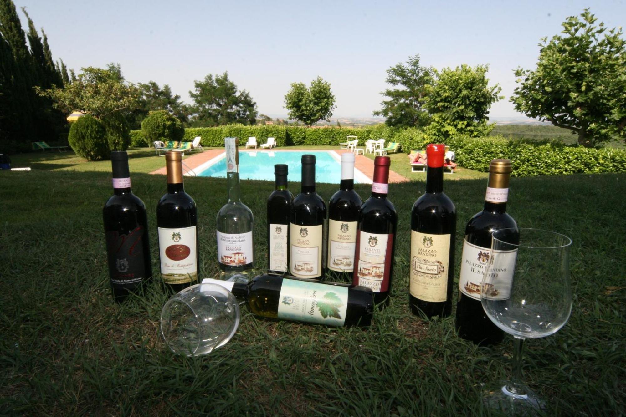 Agriturismo Palazzo Bandino - Wine Cellar, On Reservation Restaurant And Spa เคียนเชียโนแตร์เม ภายนอก รูปภาพ