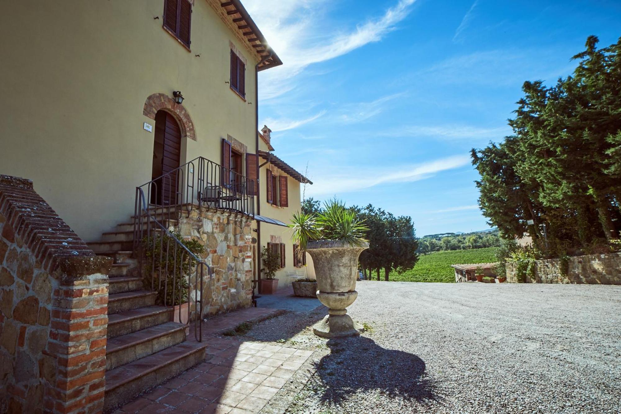 Agriturismo Palazzo Bandino - Wine Cellar, On Reservation Restaurant And Spa เคียนเชียโนแตร์เม ภายนอก รูปภาพ